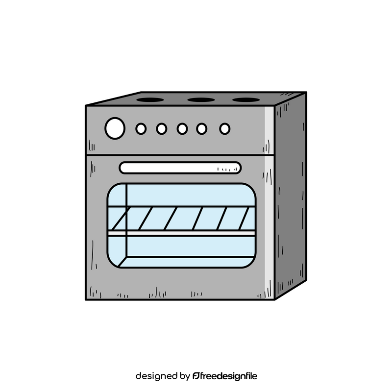 Cooker drawing clipart