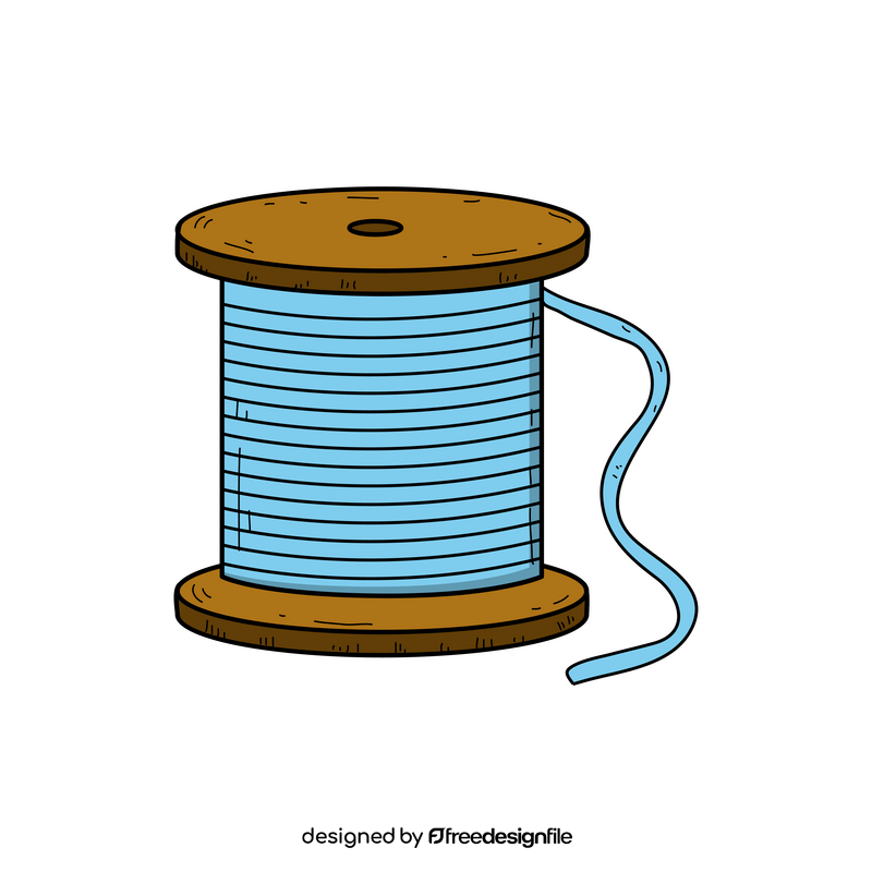 Thread drawing clipart