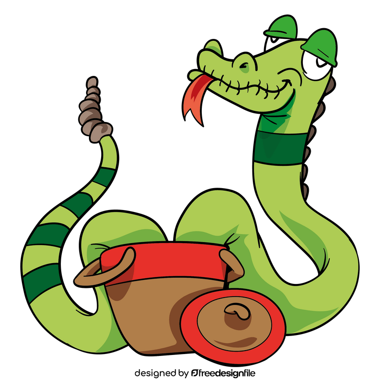 Snake cartoon clip art