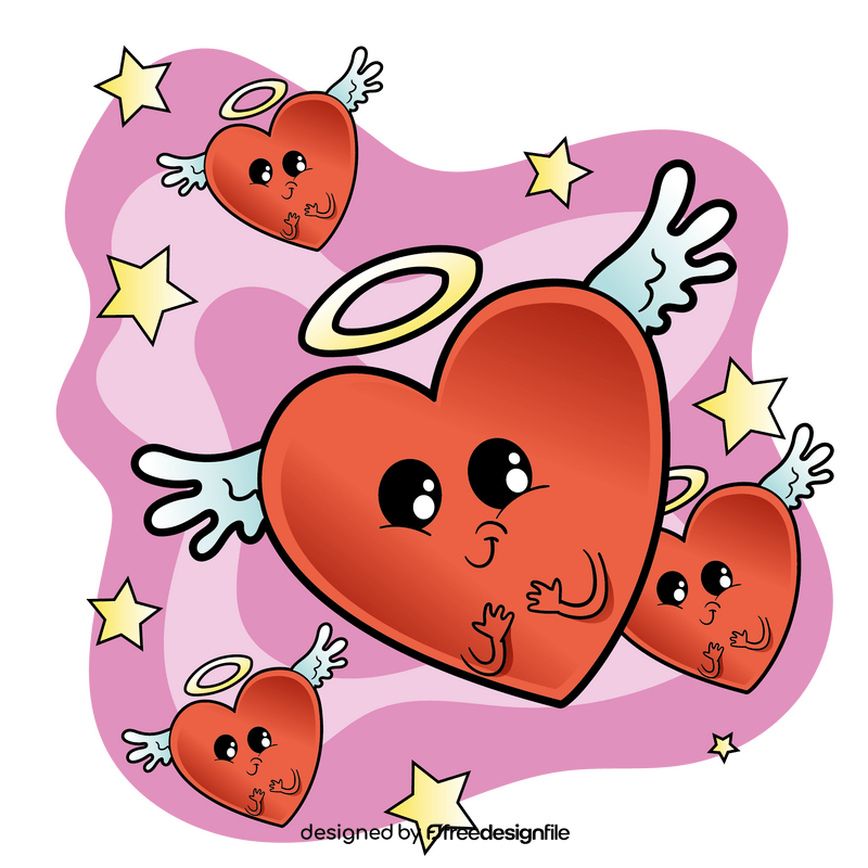 Heart cartoon vector