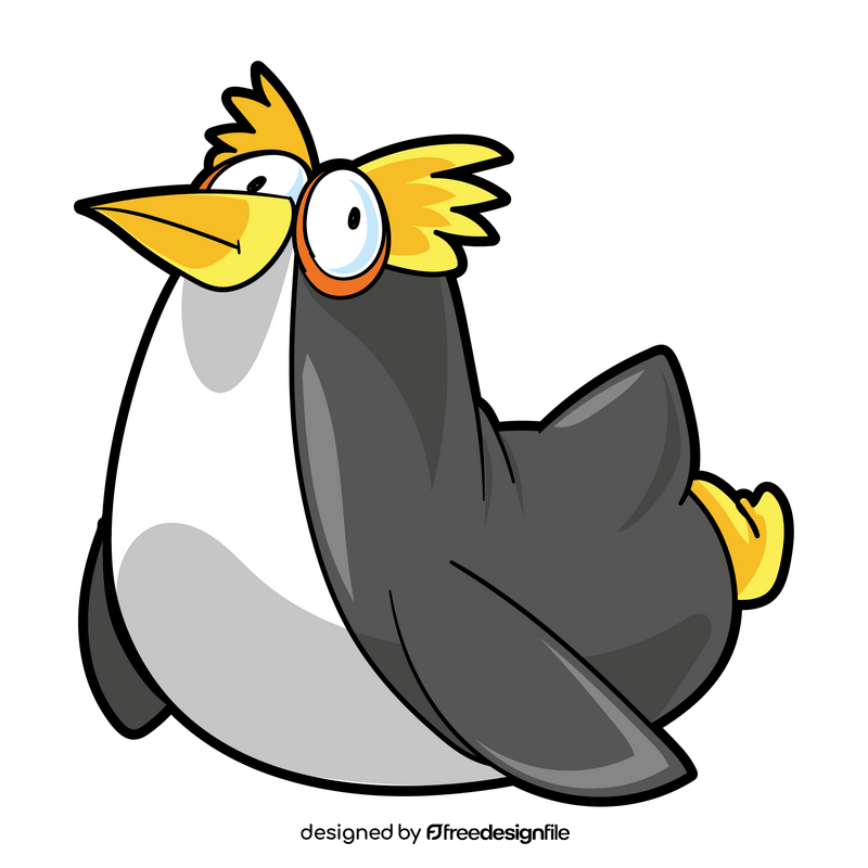 Penguin cartoon clipart