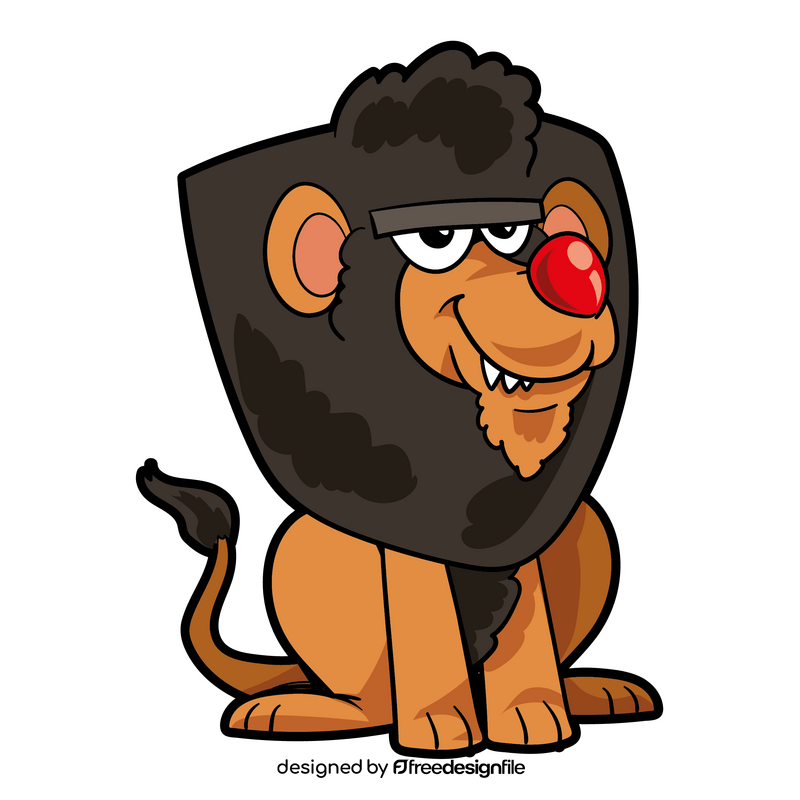Lion cartoon clipart