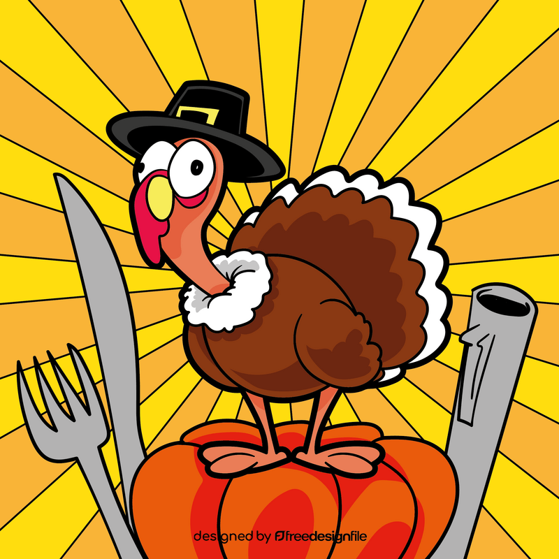Thanksgiving cartoon vector