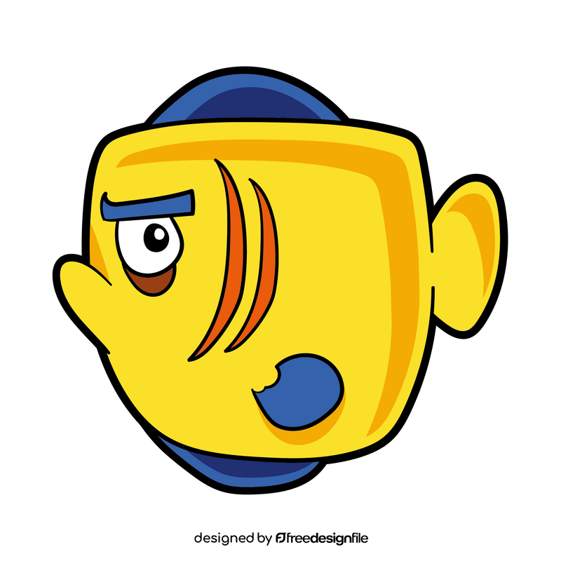 Fish cartoon clipart