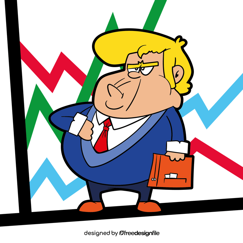 Businessman cartoon vector