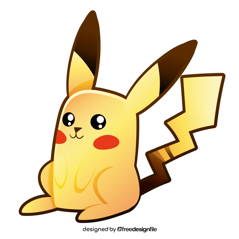Pokemon pikachu cartoon clipart