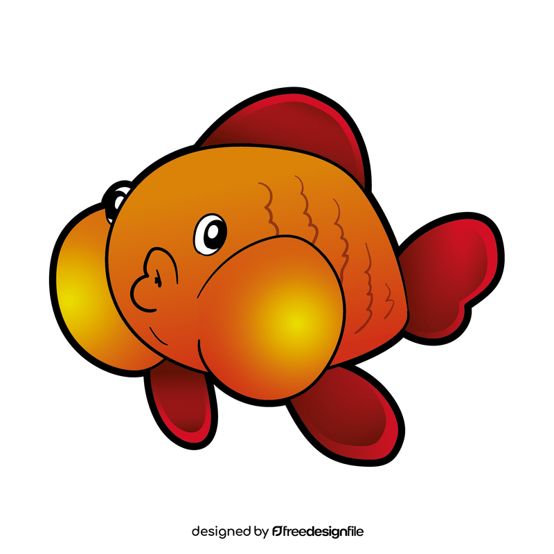 Goldfish cartoon clipart