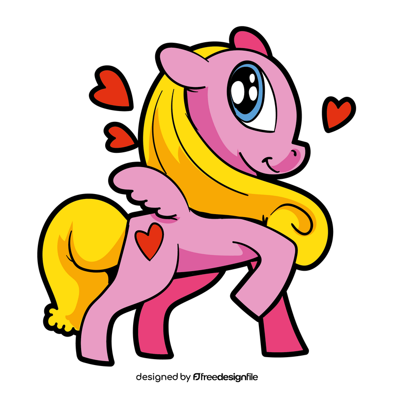 My Little Pony cartoon clipart