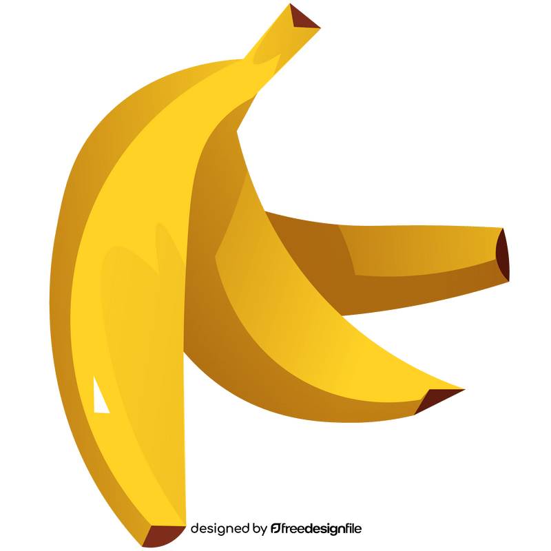African banana clipart