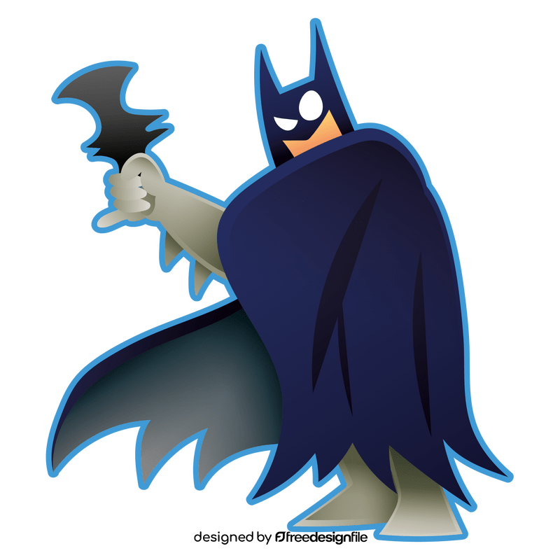 Batman cartoon clipart