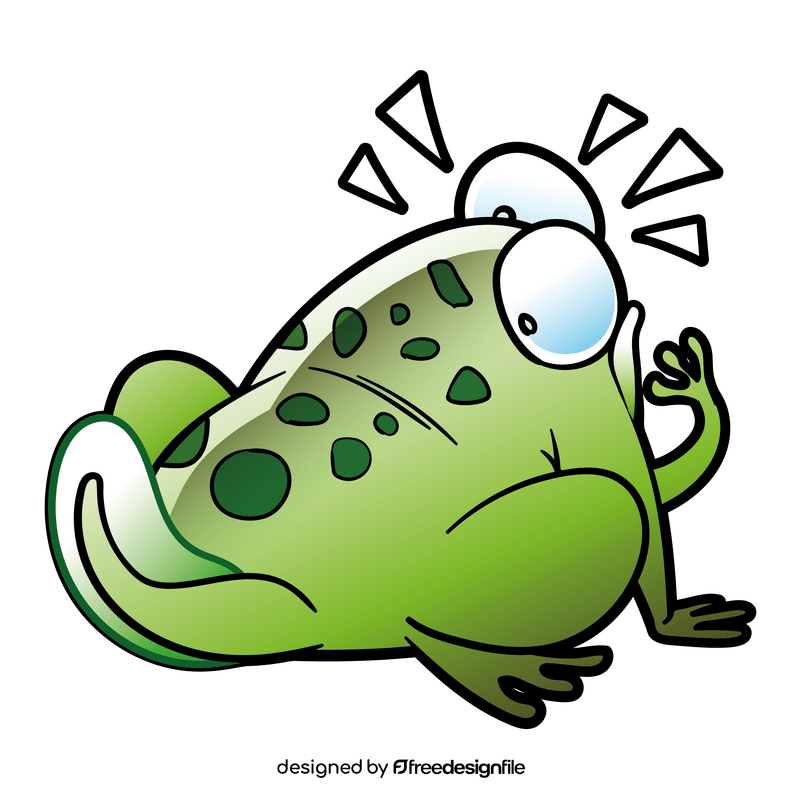 Frog cartoon clipart