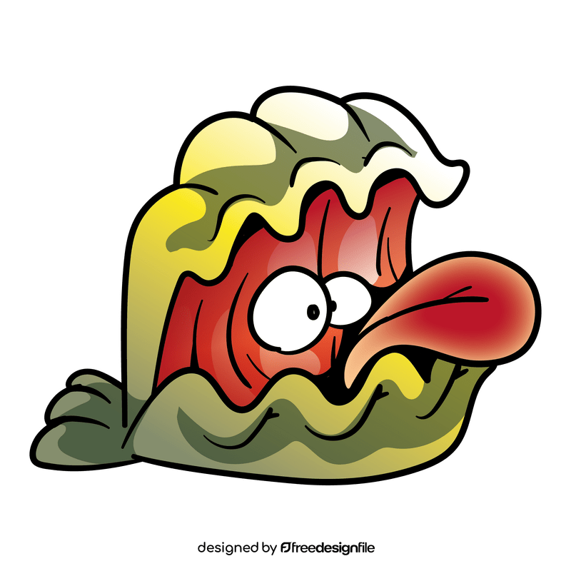 Seashell cartoon clipart