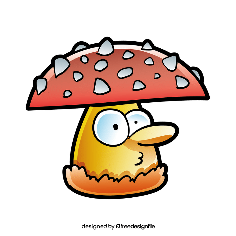 Mushroom cartoon clipart