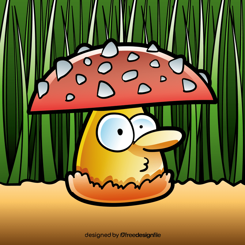 Mushroom cartoon vector