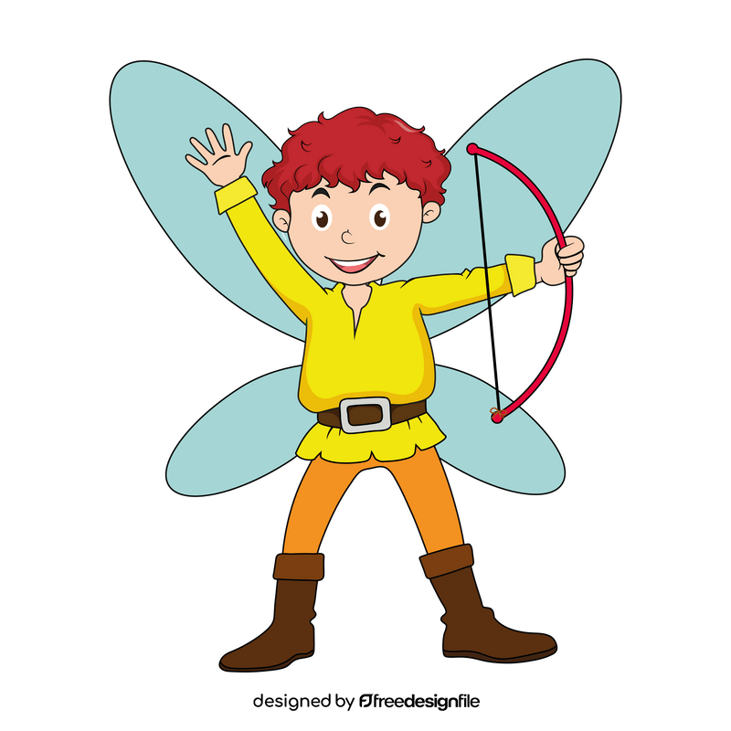 Boy fairy clipart