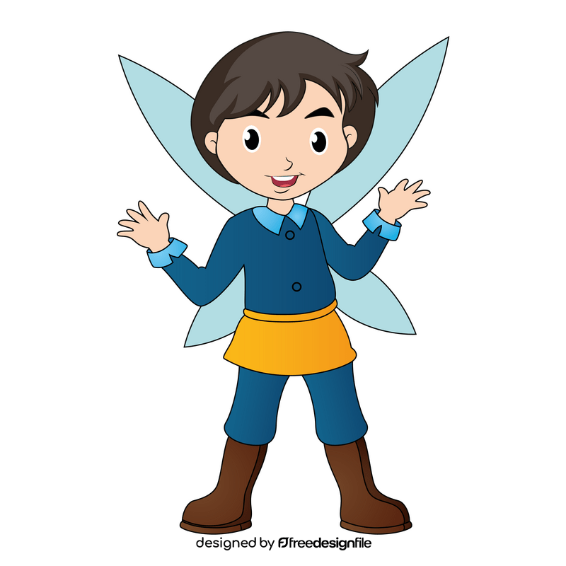 Boy fairy clipart