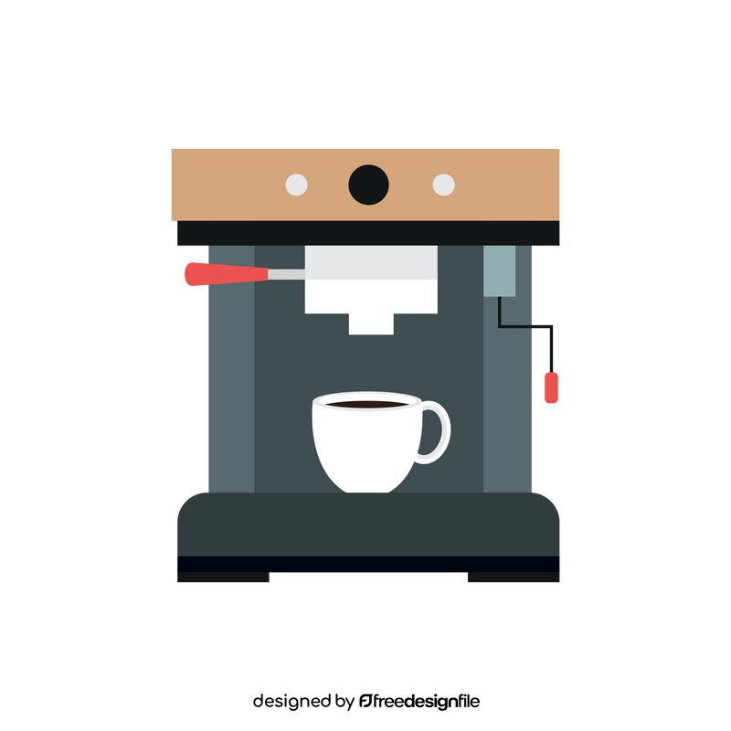 Coffee machine clipart