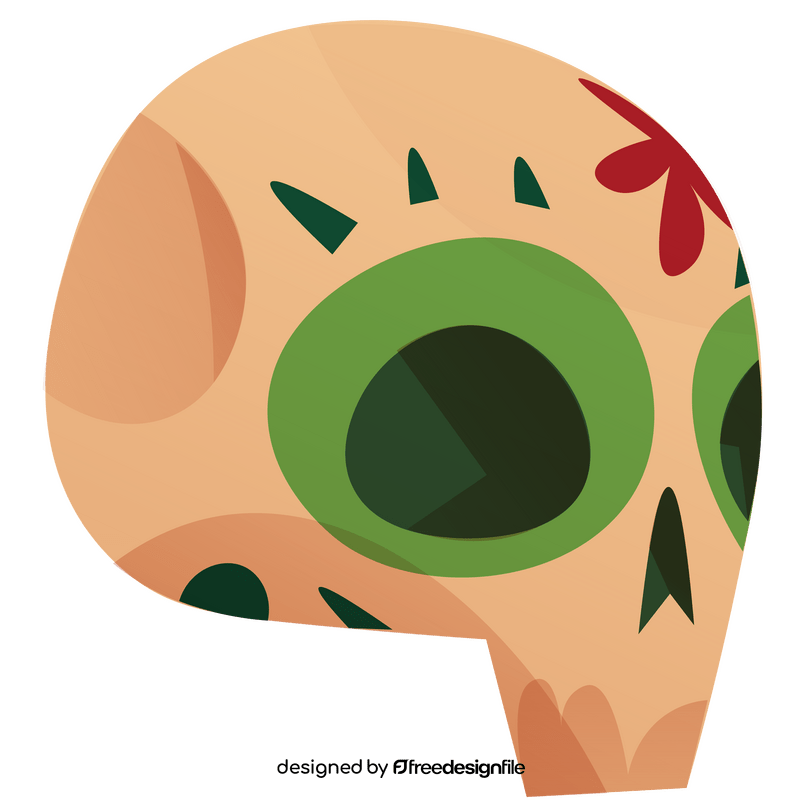Mexico skull clipart