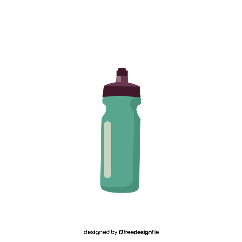 Water bottle clipart