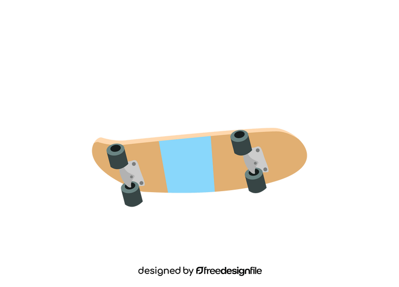 Skateboard clipart