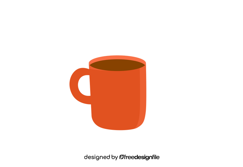 Coffee glass clipart