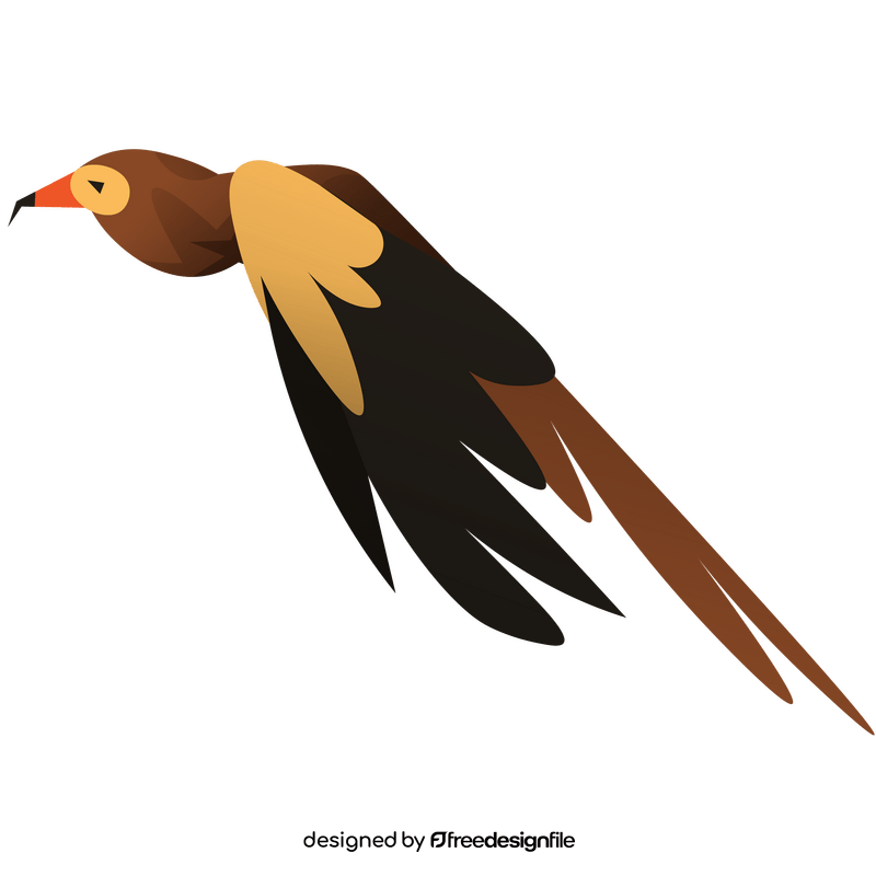 African fish eagle clipart