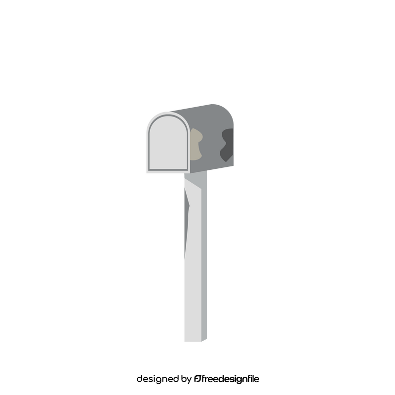 Old mailbox clipart