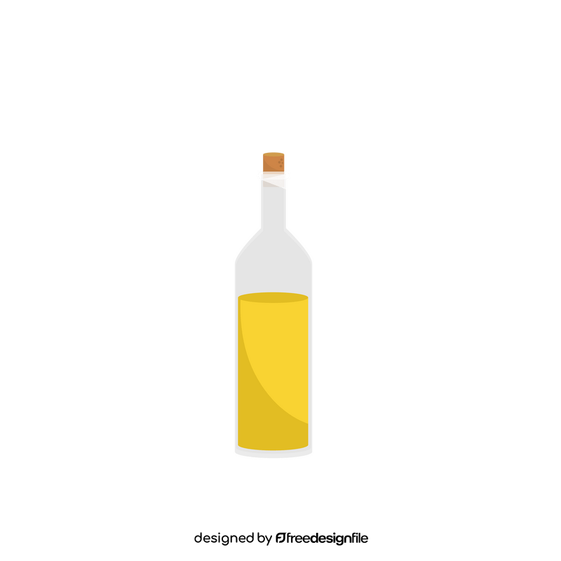 Oil bottle clipart
