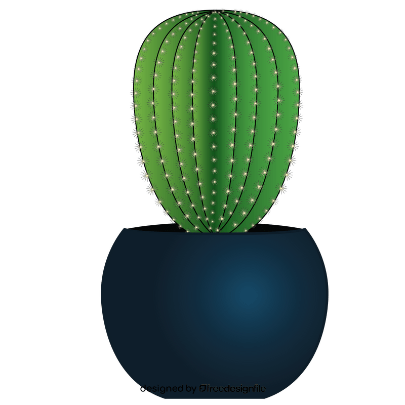 Indoor potted plant clipart