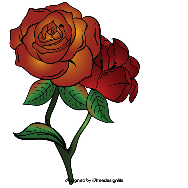 Free rose clipart