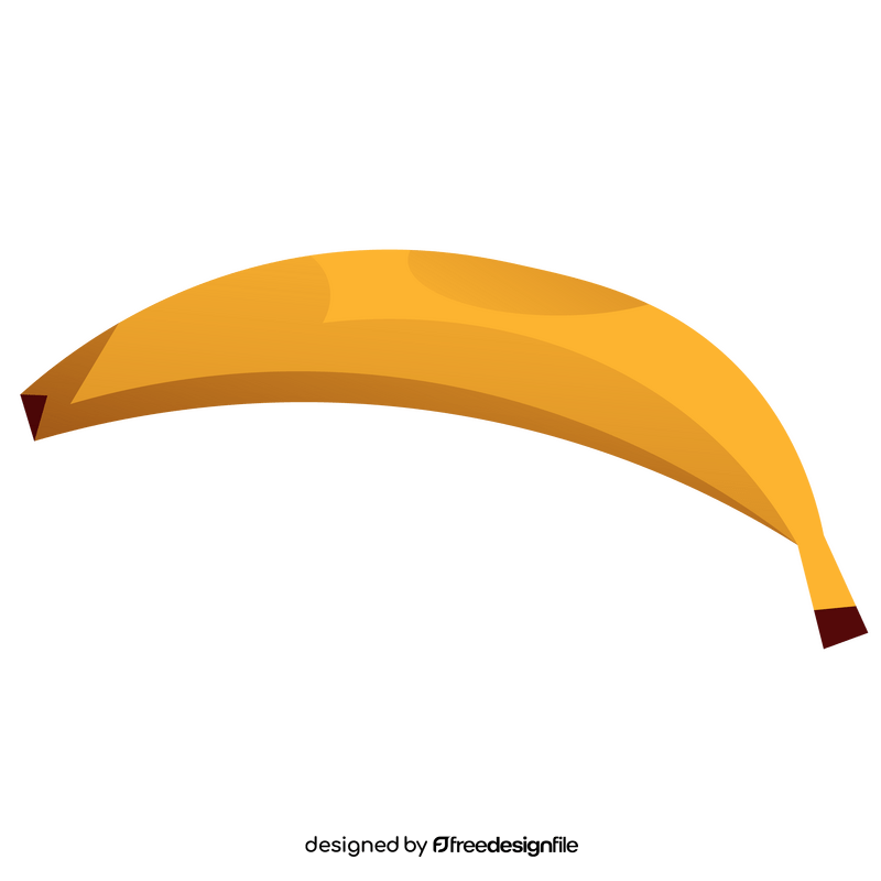 Banana for breakfast clipart