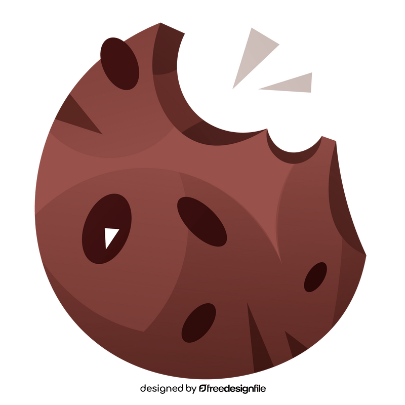 Chocolate cookie clipart