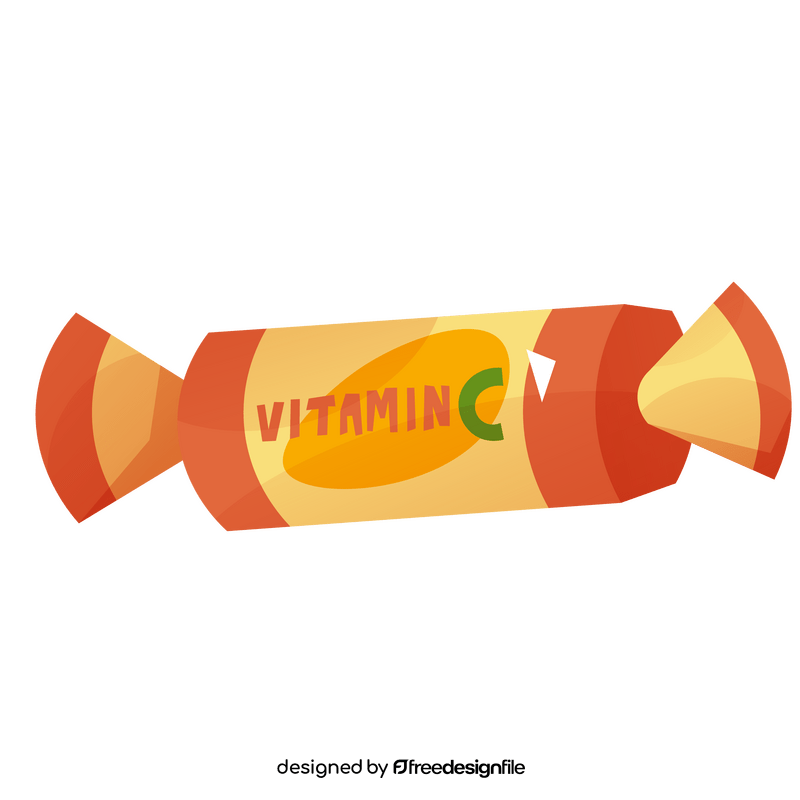 Citrus vitamin clipart
