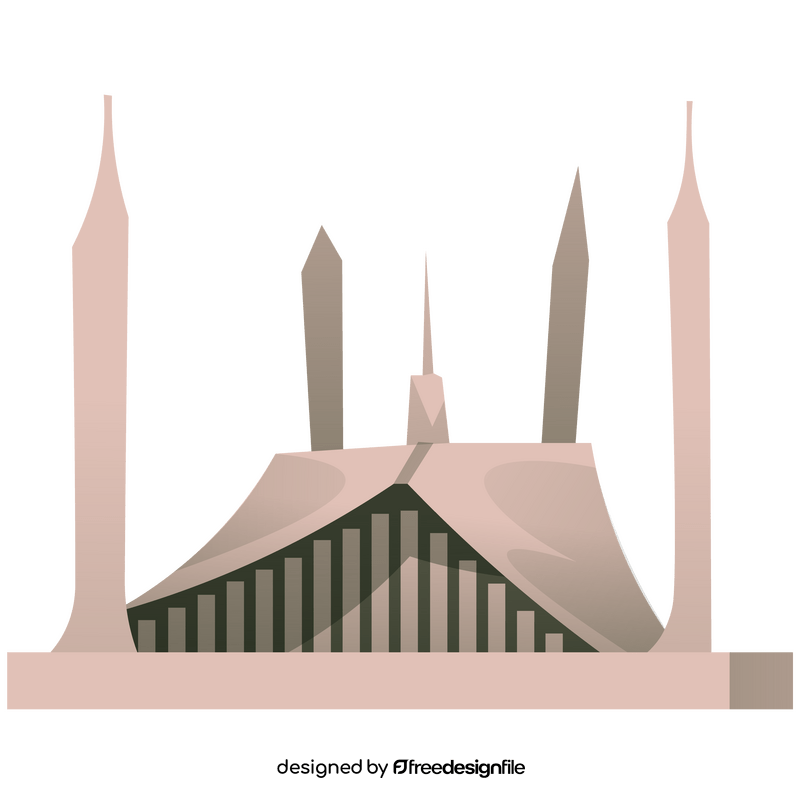Faisal Mosque clipart