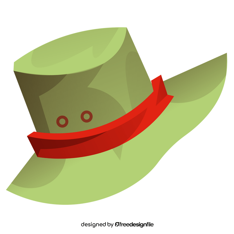 Panama hat clipart