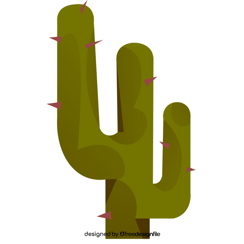 Desert cactus clipart