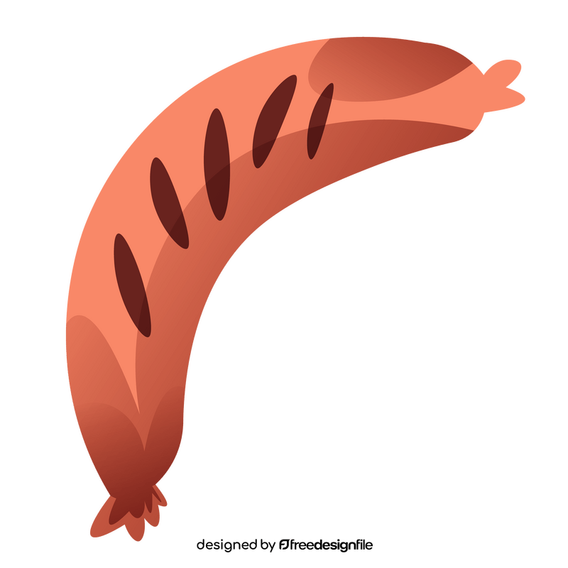 Grill sausage clipart