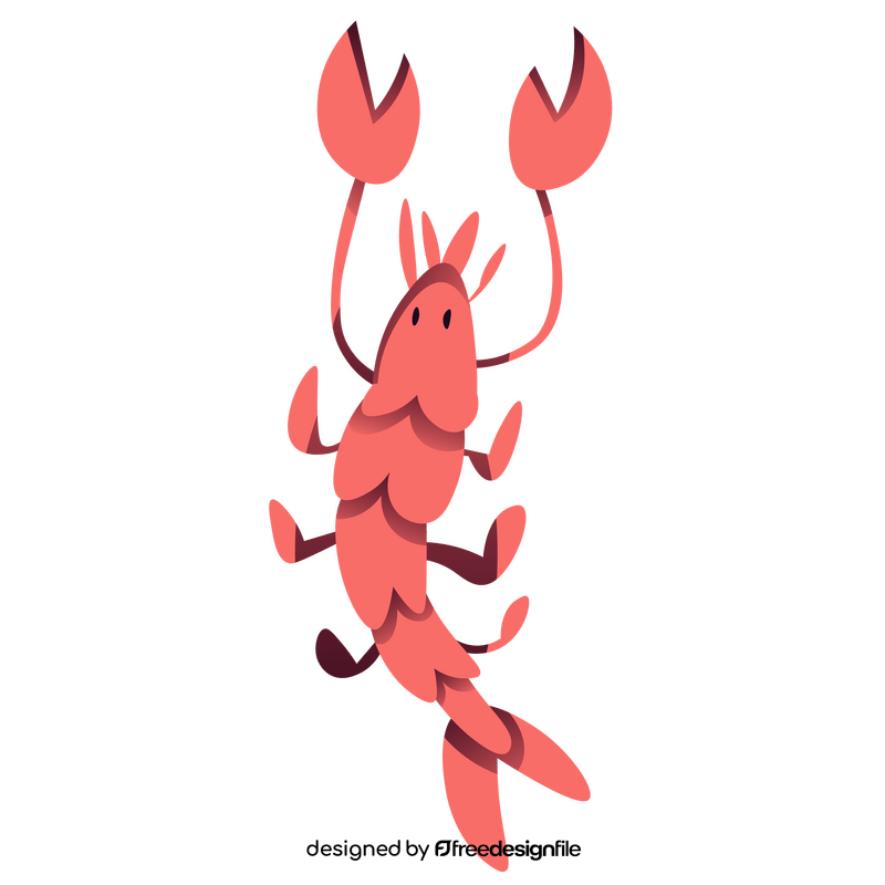 Seafood lobster clipart