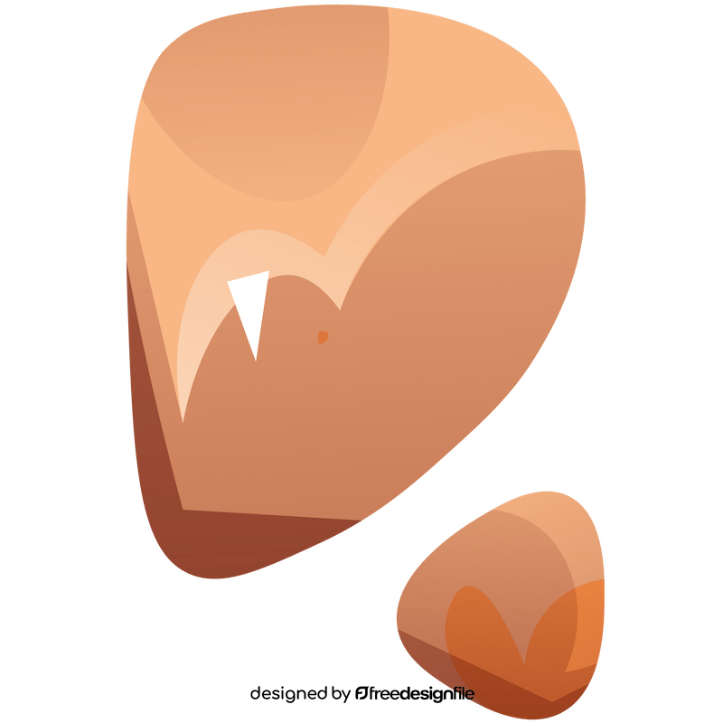 Amber stone clipart