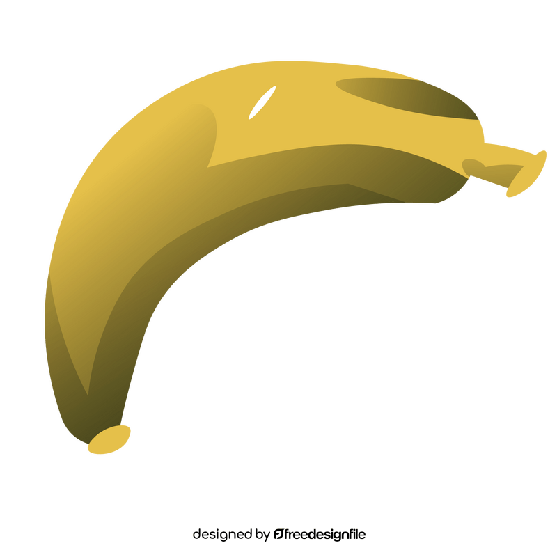 Banana tropical fruit clipart