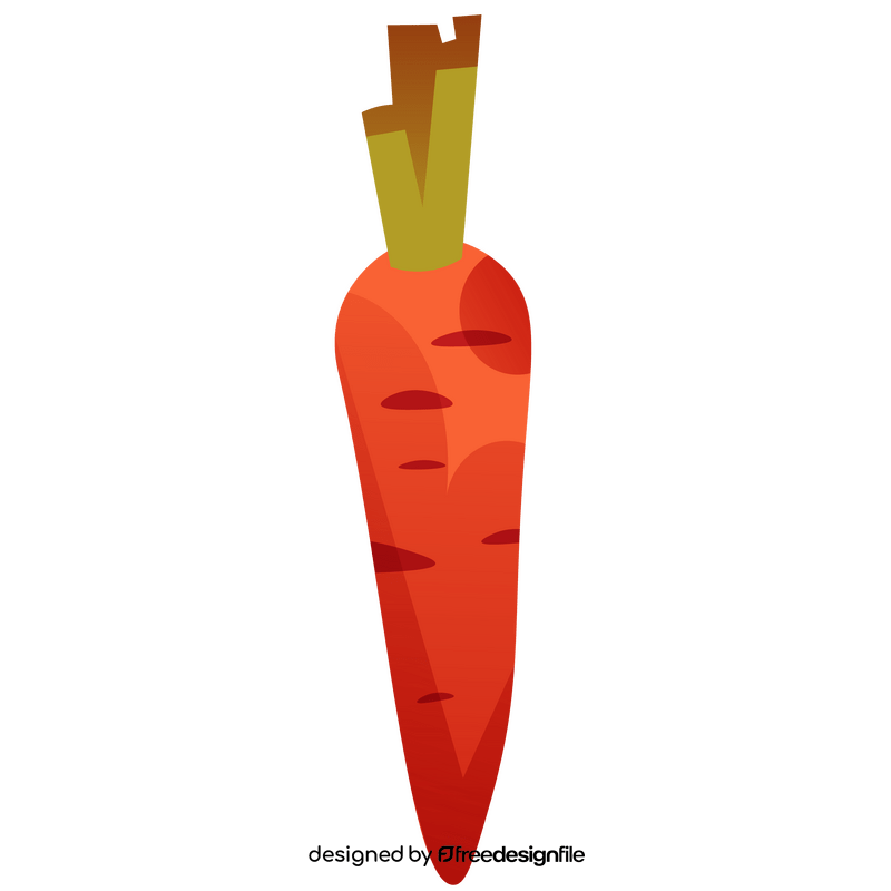 Carrot vegetable clipart