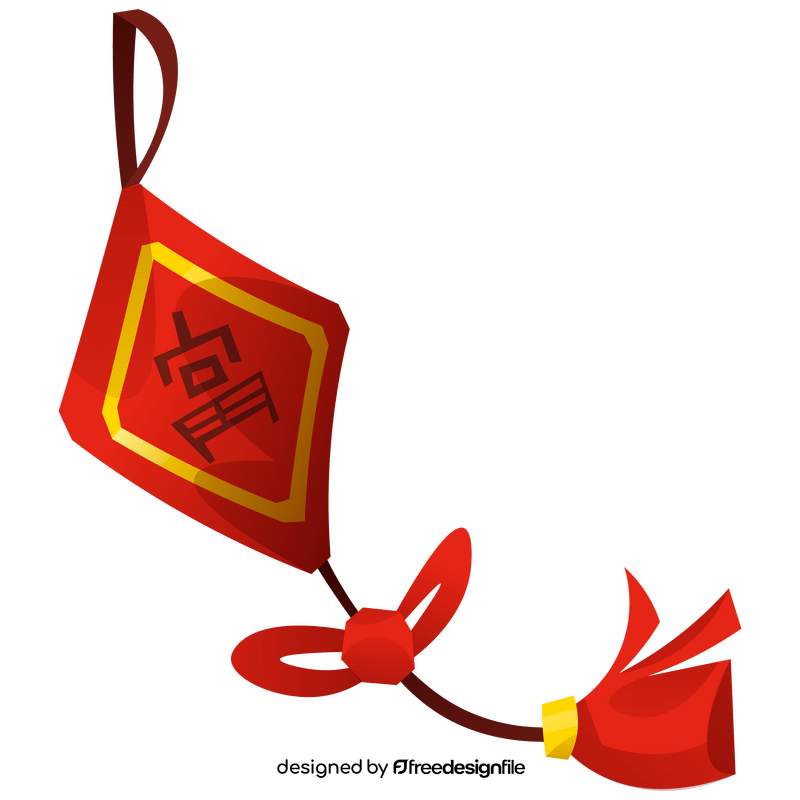 Chinese New Year decoration clipart