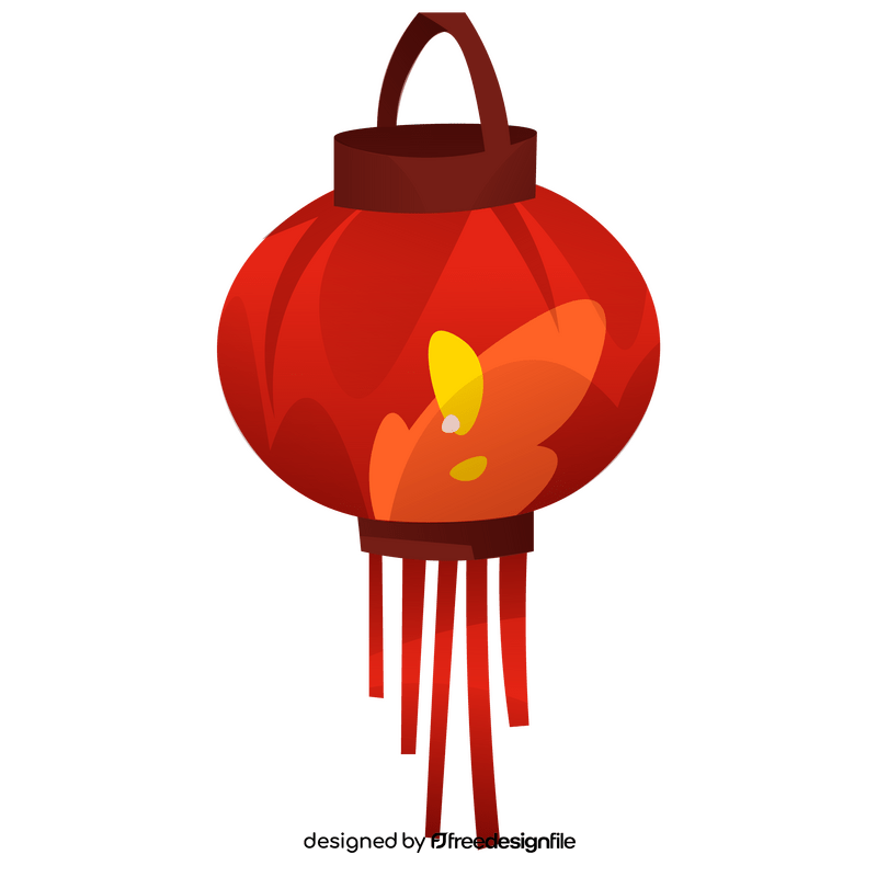 Chinese New Year lantern clipart