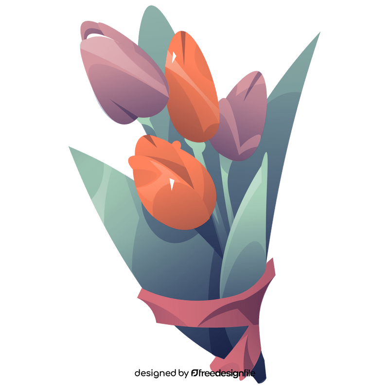 Easter flowers clipart