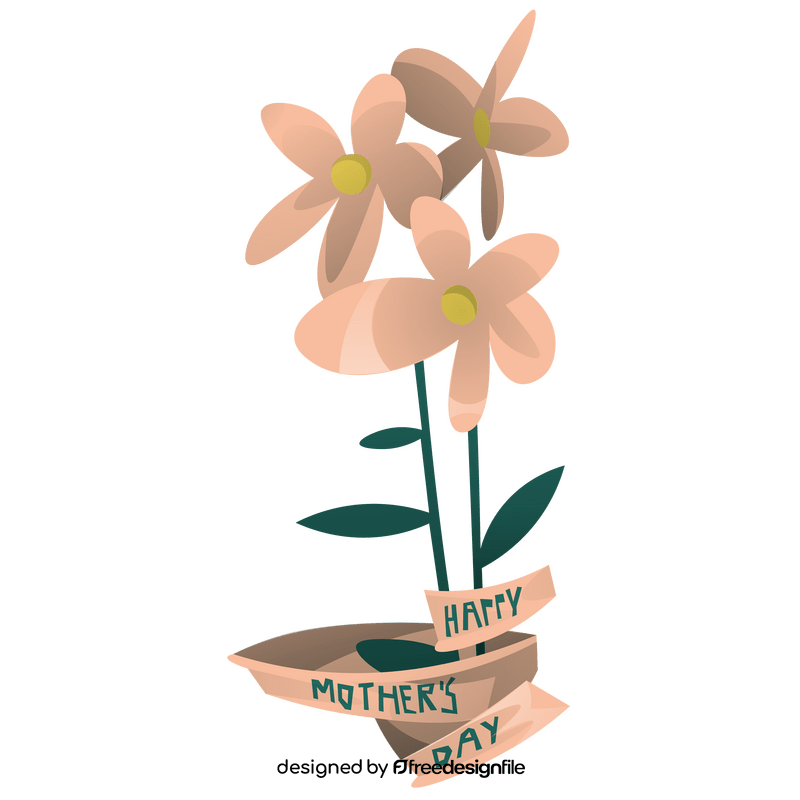 Mothers Day flower clipart