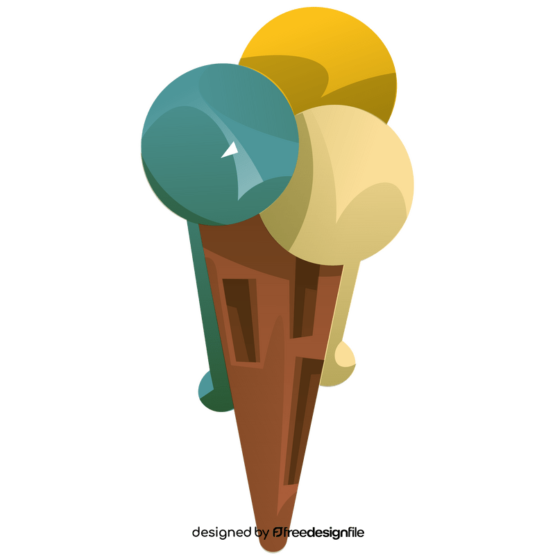 Summer ice cream clipart