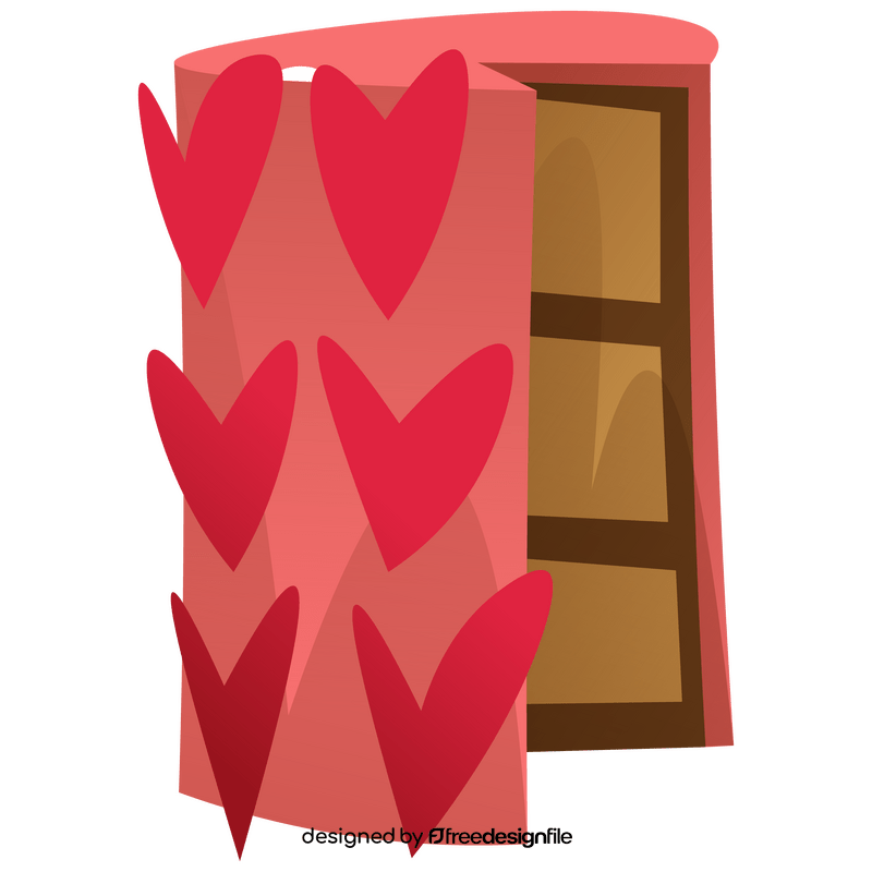 Valentines Day sweet cake clipart
