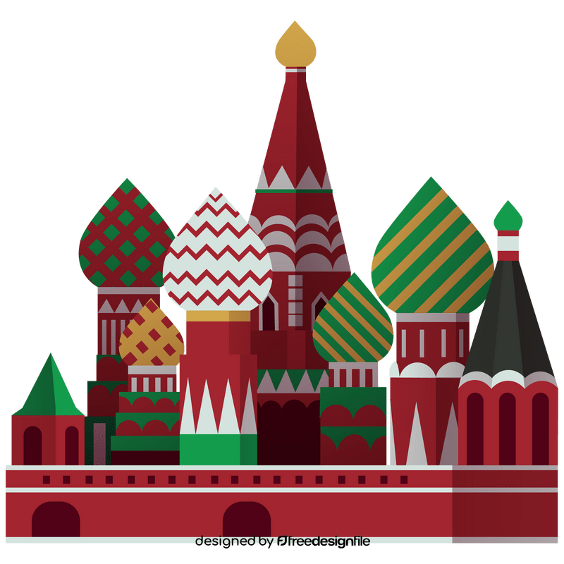 St. Basil’s Cathedral clipart