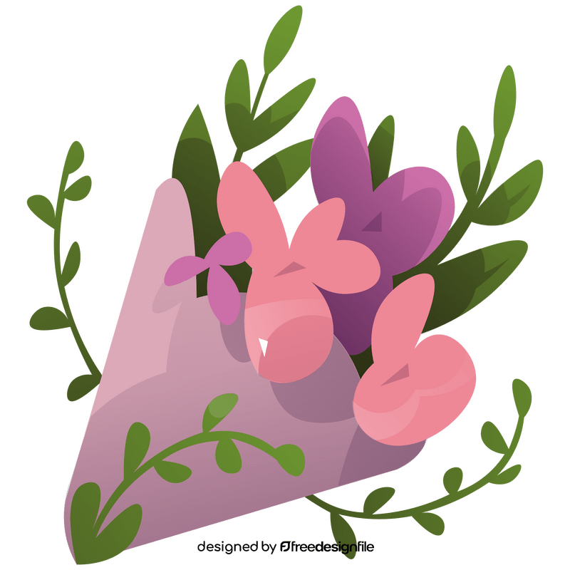Womens day flowers clipart