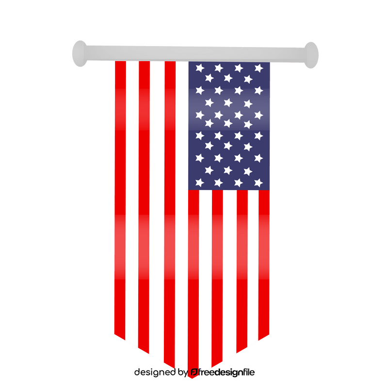 America flag clipart